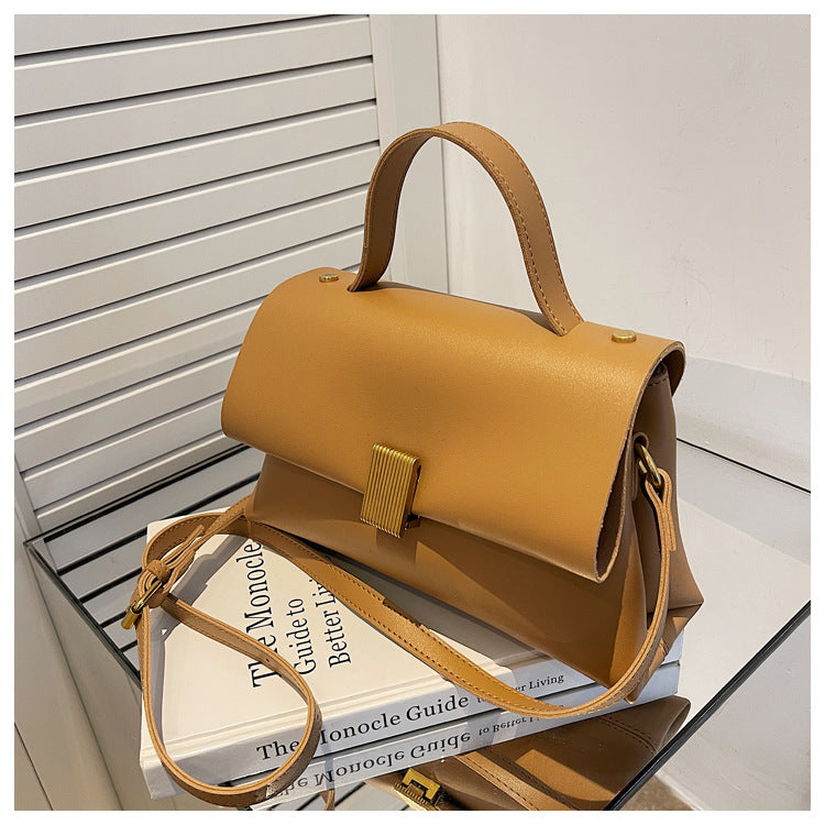 Bolsa de ombro feminina – Design retro e simples