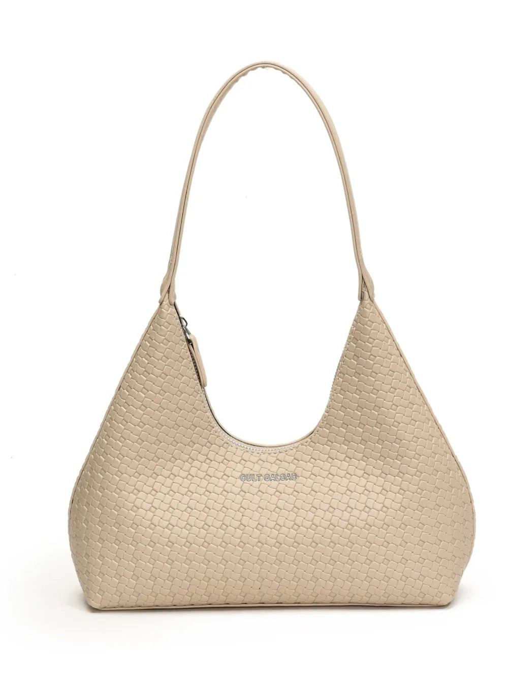 Bolsa de Ombro em Pele Sintética Texturada – Elegância e Versatilidade