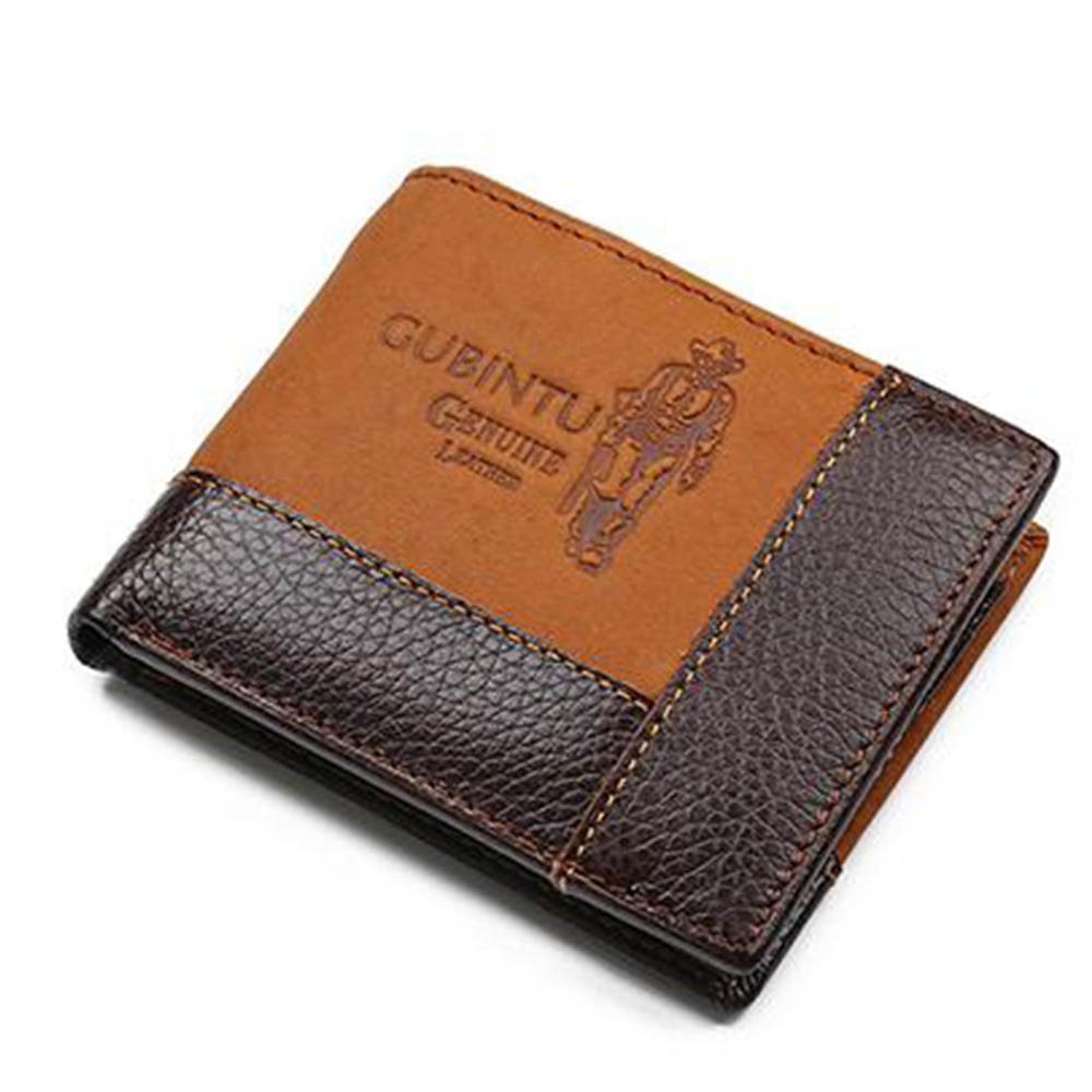 Carteira Masculina em Pele Genuína – Com Fecho e Porta-Moedas