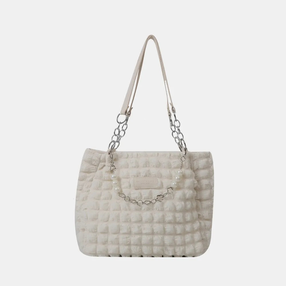 Bolsa de Ombro – Textura Estofada e Alças Reforçadas