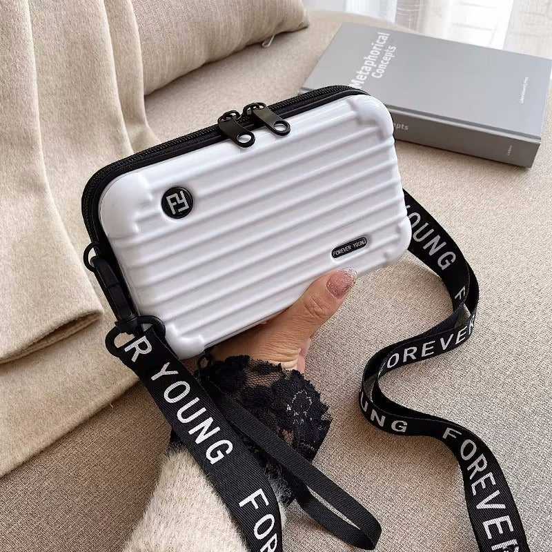 Bolsa de Higiene de Casca Rígida - Bolsa de Armazenamento de Viagem Compacta