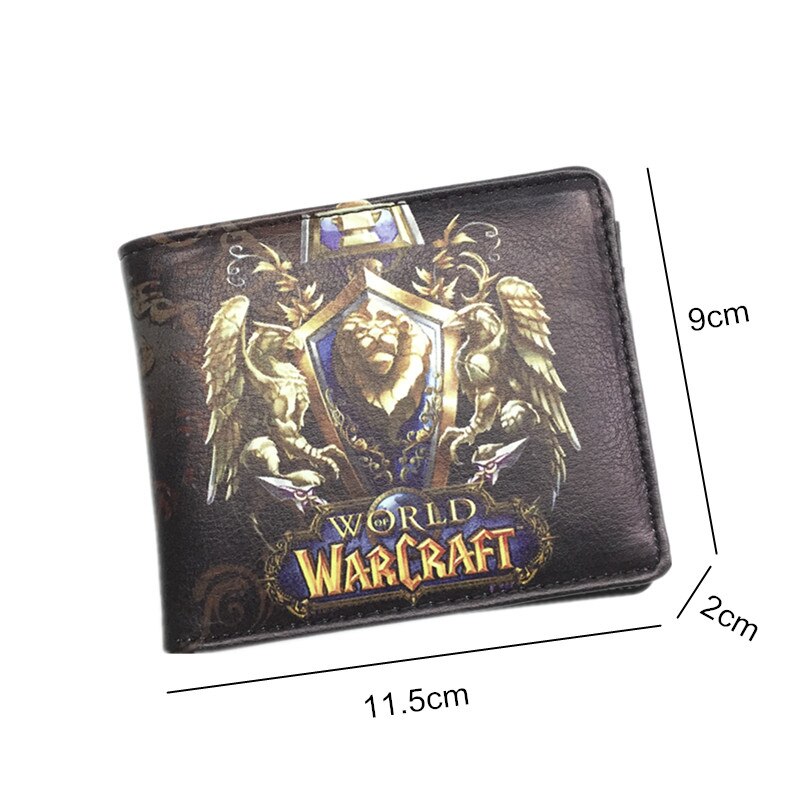 Carteira em Pele World of Warcraft – Estilo Gamer Compacto
