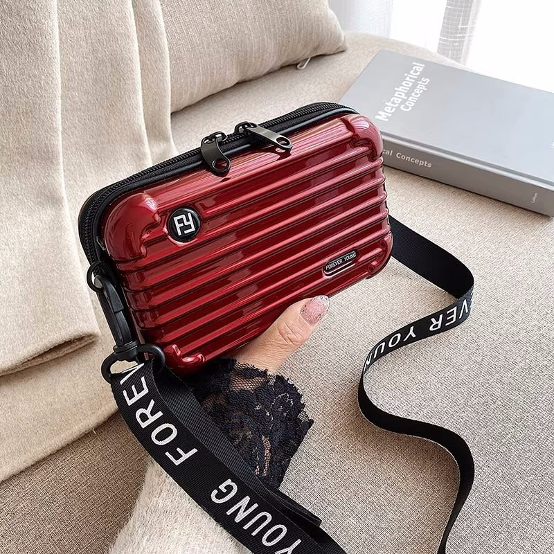 Bolsa de Higiene de Casca Rígida - Bolsa de Armazenamento de Viagem Compacta