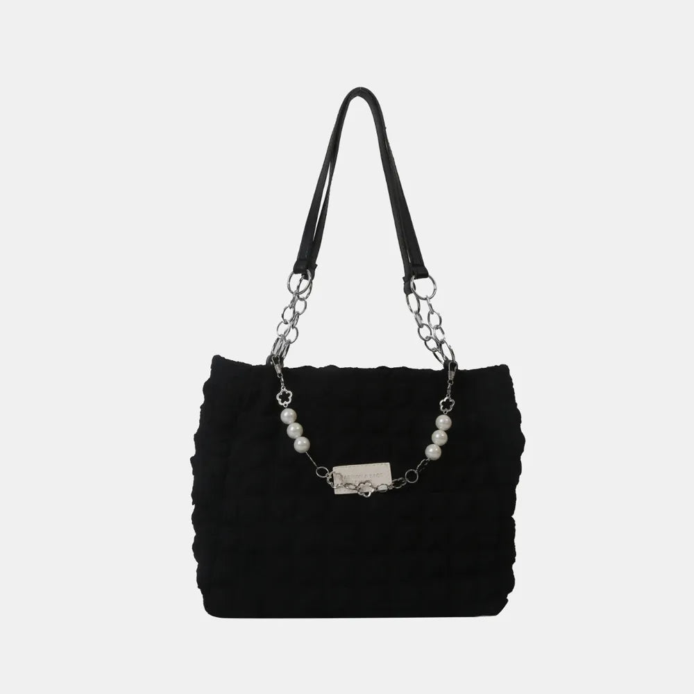 Bolsa de Ombro – Textura Estofada e Alças Reforçadas