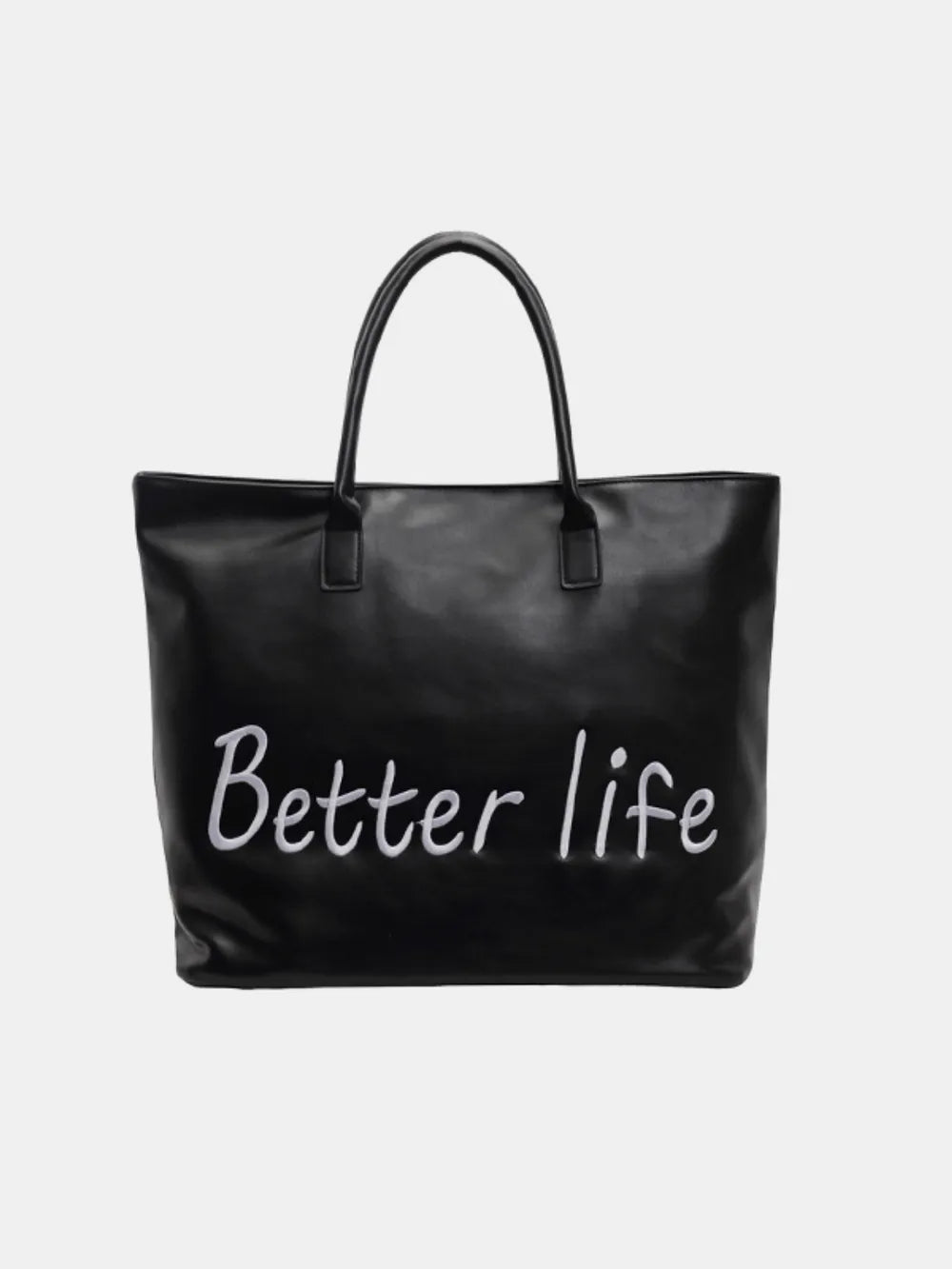 Better Life – Tote Bag em Pele Sintética com Estilo e Funcionalidade